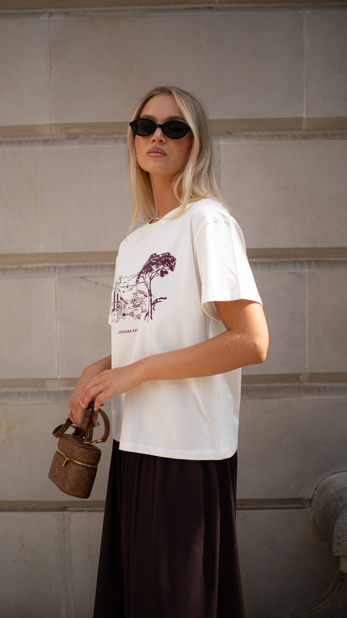 LEMONADA T-Shirt SAINT TRPOEZ bakłażan - obrazek 5