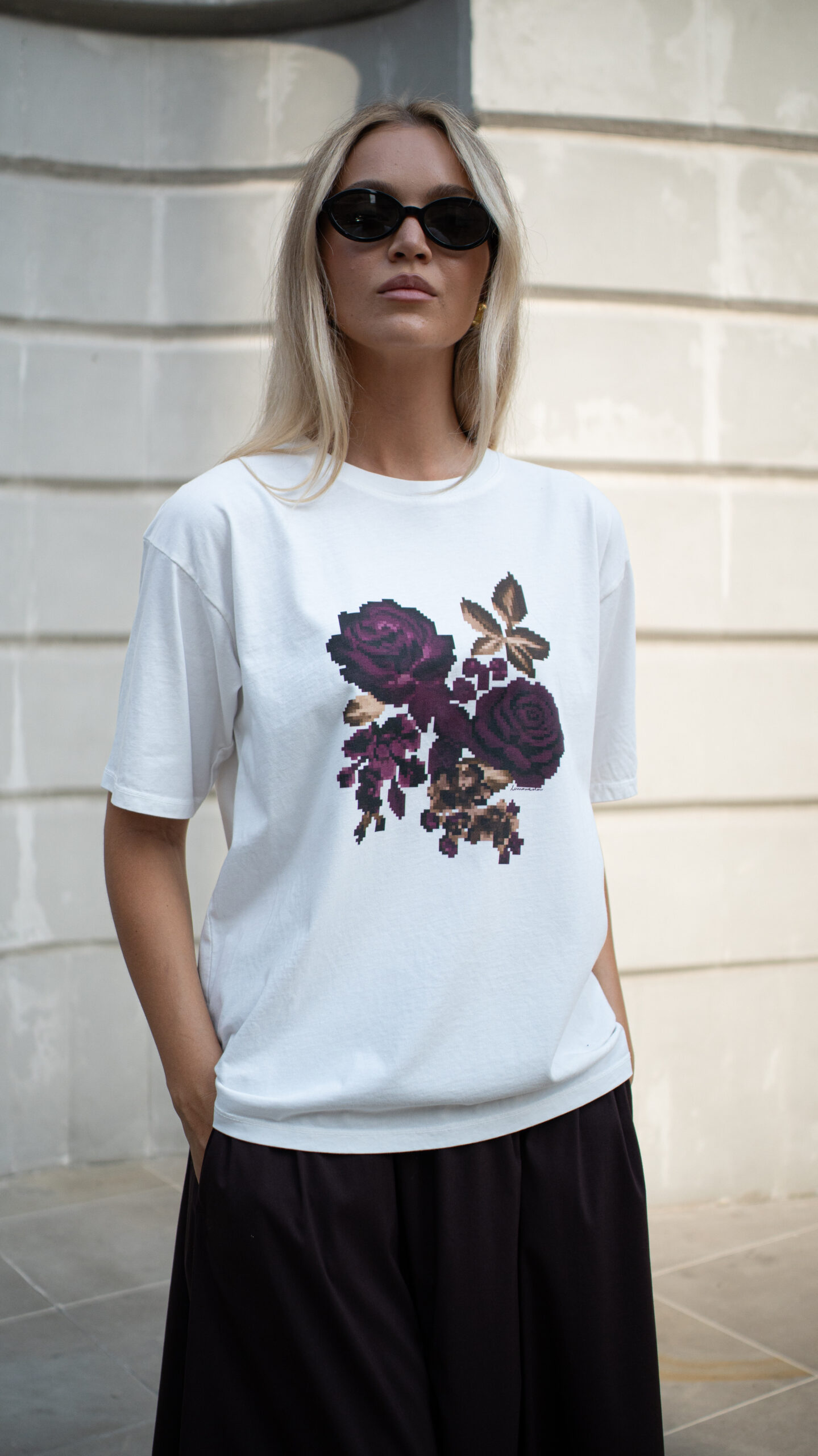 LEMONADA T-Shirt KWIAT BIAŁA - obrazek 3