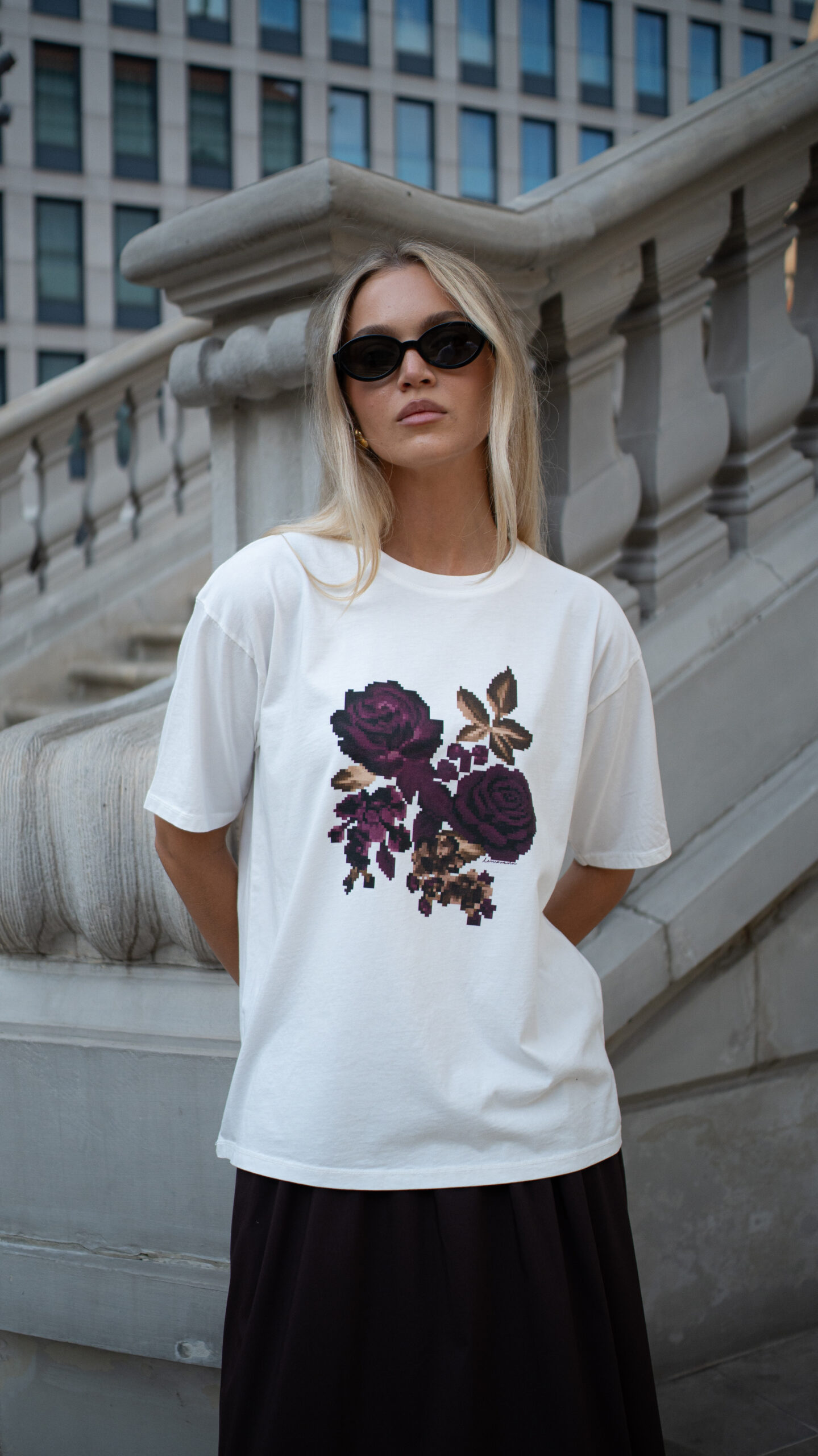 LEMONADA T-Shirt KWIAT BIAŁA - obrazek 5