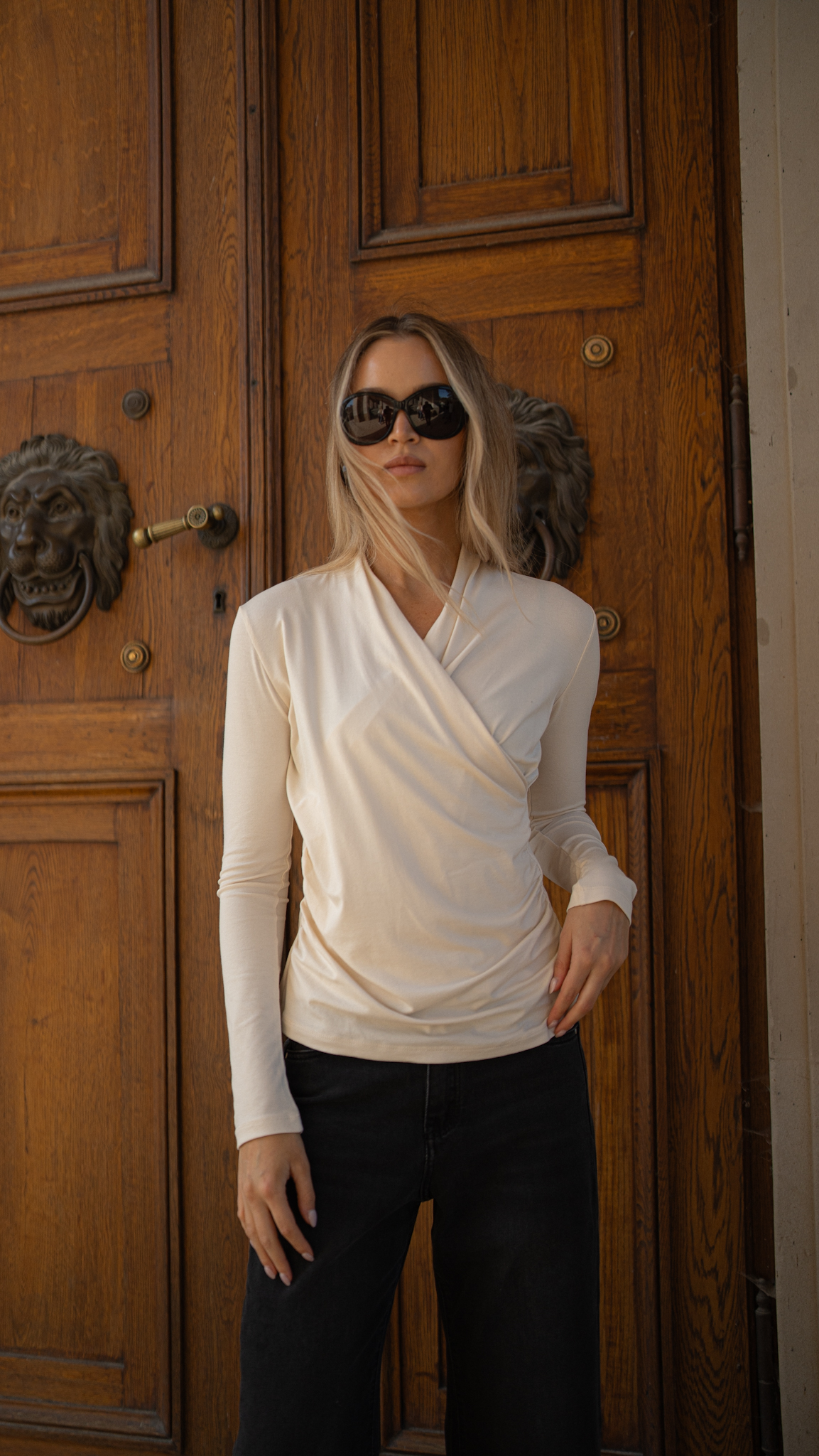 Bluzka Chloé — krem - obrazek 3