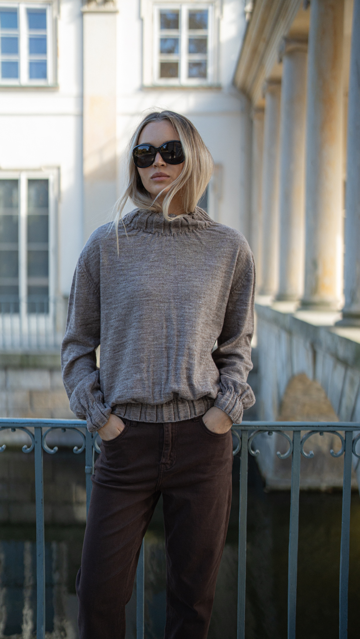 Sweter Camille — beż - obrazek 4
